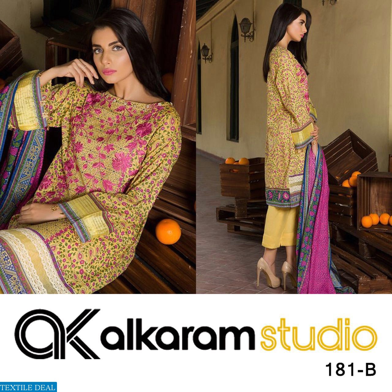 Al-karam Master Replica Embroidered Salwar Suits